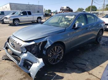  Salvage INFINITI Q50