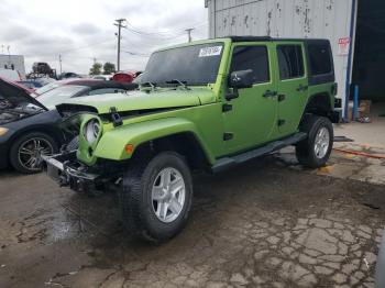  Salvage Jeep Wrangler