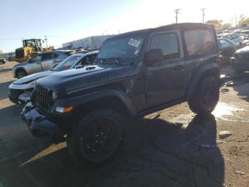  Salvage Jeep Wrangler