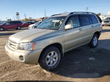  Salvage Toyota Highlander