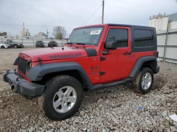  Salvage Jeep Wrangler