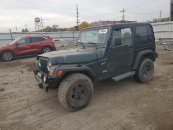  Salvage Jeep Wrangler