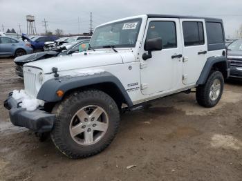  Salvage Jeep Wrangler