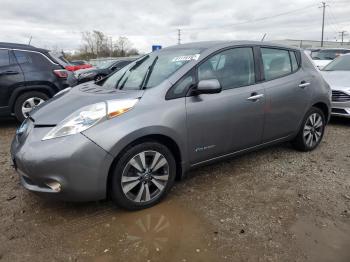  Salvage Nissan LEAF