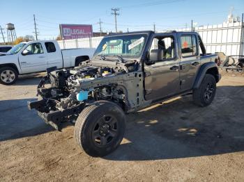  Salvage Jeep Wrangler