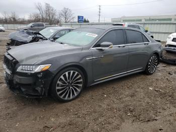  Salvage Lincoln Continental