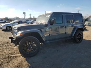  Salvage Jeep Wrangler