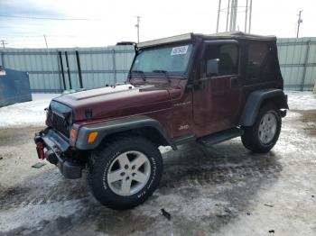  Salvage Jeep Wrangler