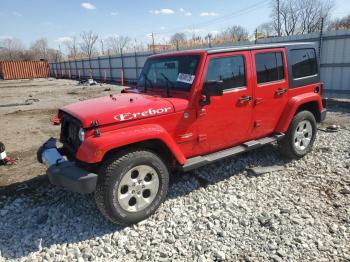  Salvage Jeep Wrangler