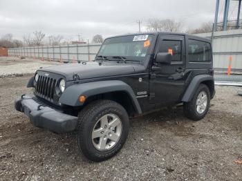  Salvage Jeep Wrangler