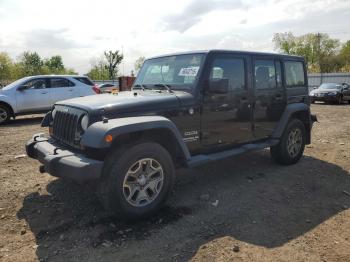  Salvage Jeep Wrangler