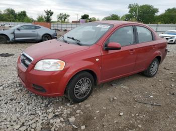  Salvage Chevrolet Aveo