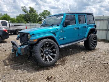  Salvage Jeep Wrangler