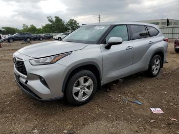  Salvage Toyota Highlander