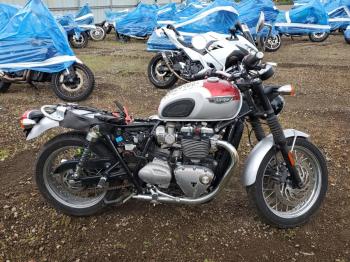  Salvage Triumph Motorcycle Bonneville