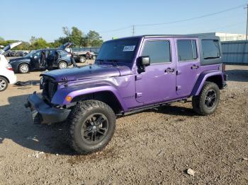  Salvage Jeep Wrangler