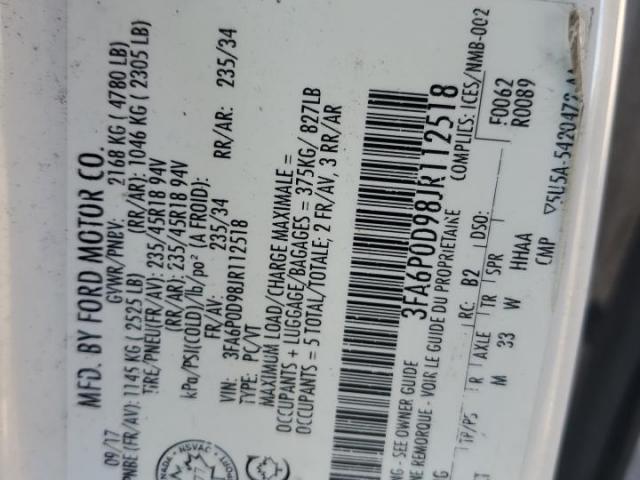 Ford Fusion Titanium/platinum Image 4