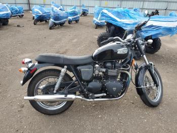  Salvage Triumph Motorcycle Bonneville