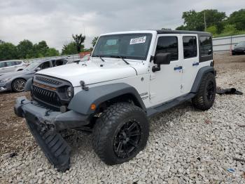  Salvage Jeep Wrangler