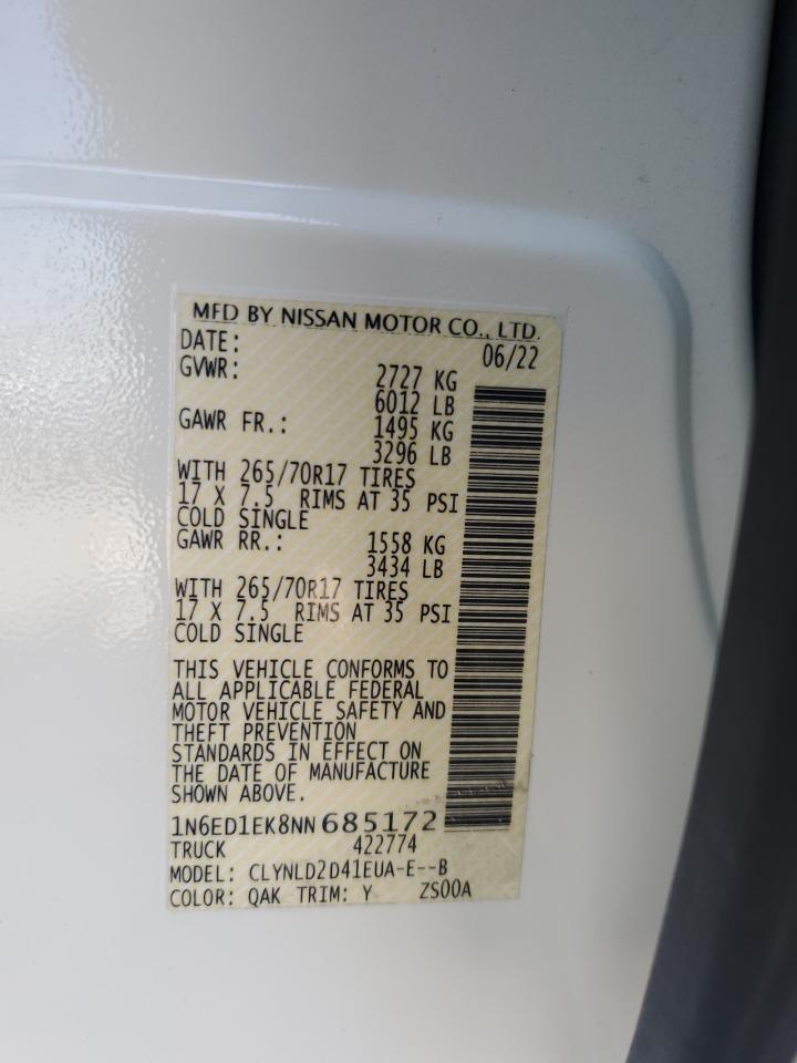 Nissan Frontier S Image 11