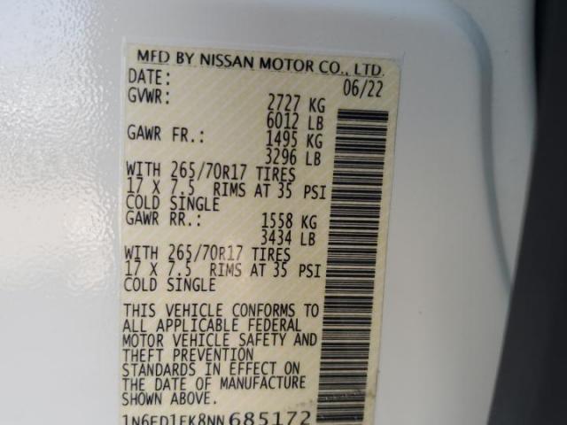 Nissan Frontier S Image 11