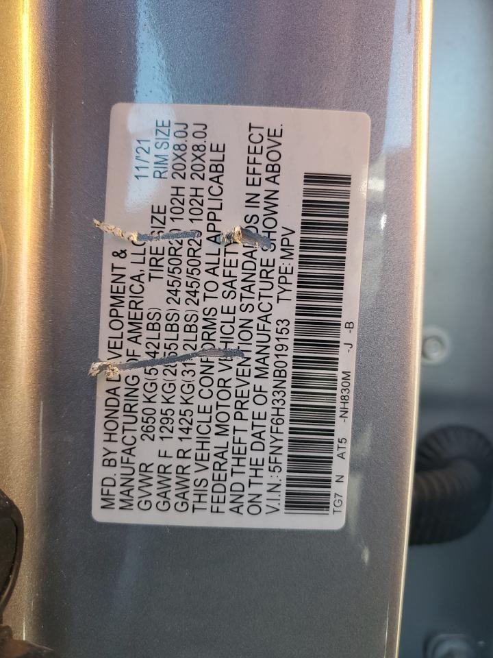 Honda Pilot Sport Image 7