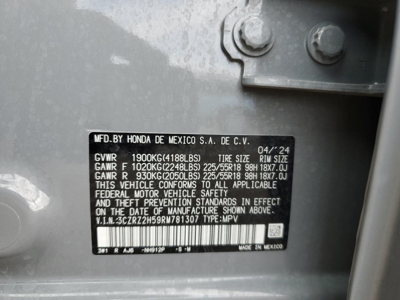 Honda HR-V Sport Image 12