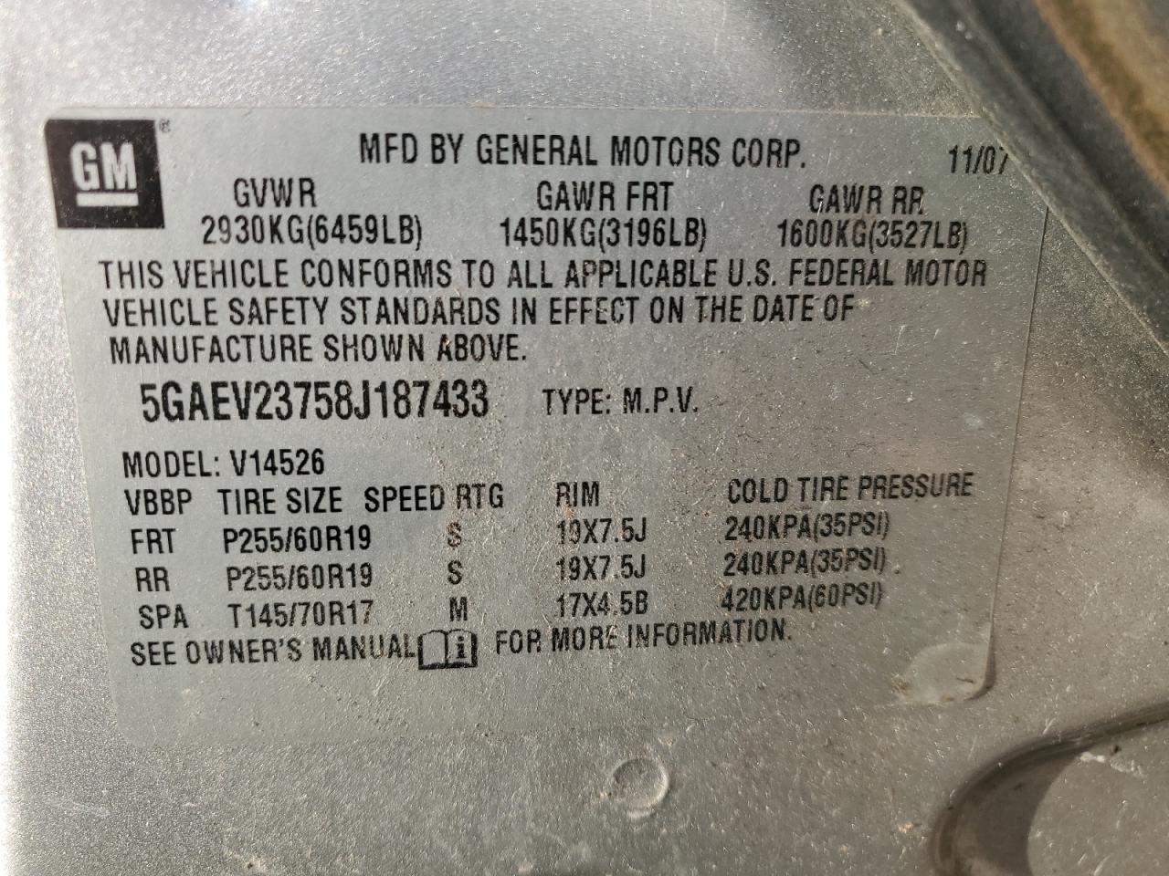 Buick Enclave Cxl Image 5