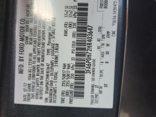 Ford Fusion Se Image 5