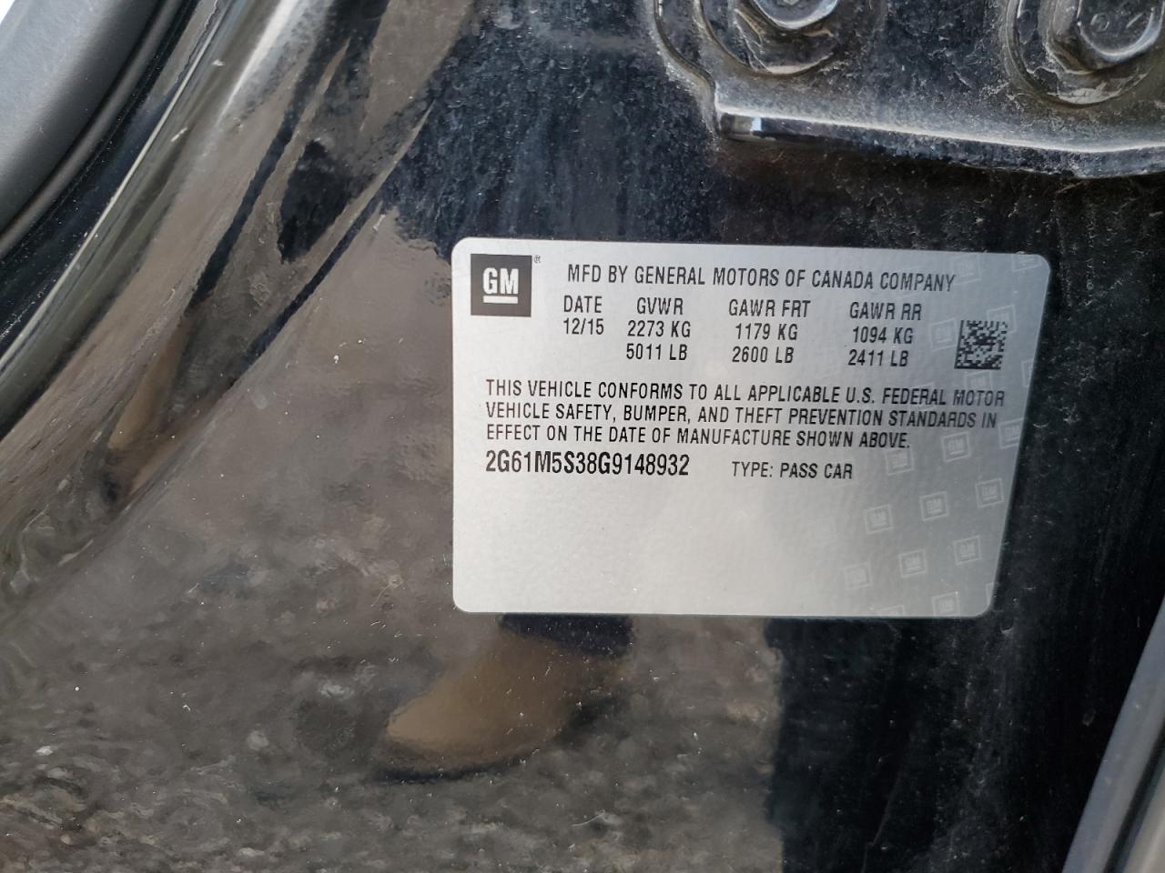 Cadillac XTS Luxury Collection Image 9