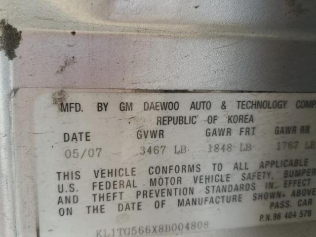 Chevrolet Aveo Lt Image 7