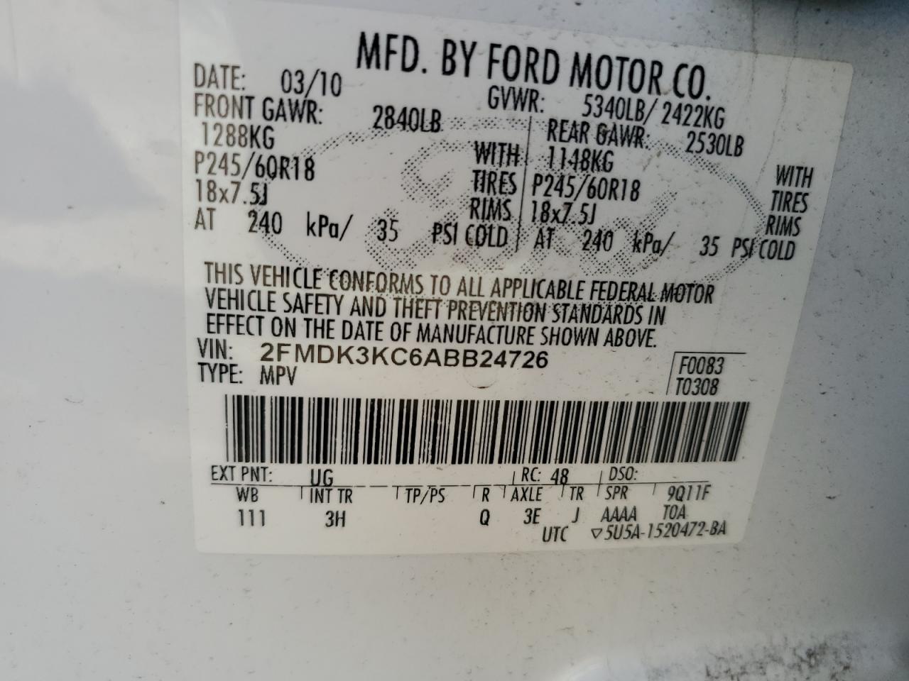 Ford Edge Limited Image 13