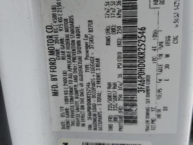 Ford Fusion Se Image 9