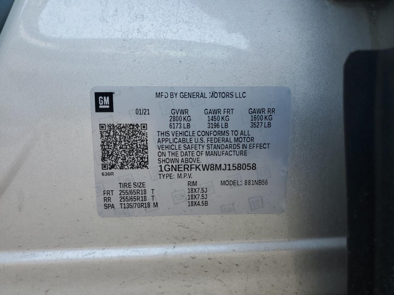 Chevrolet Traverse Ls Image 3