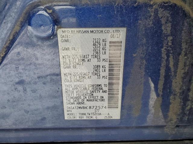 Nissan Rogue Sv Image 9