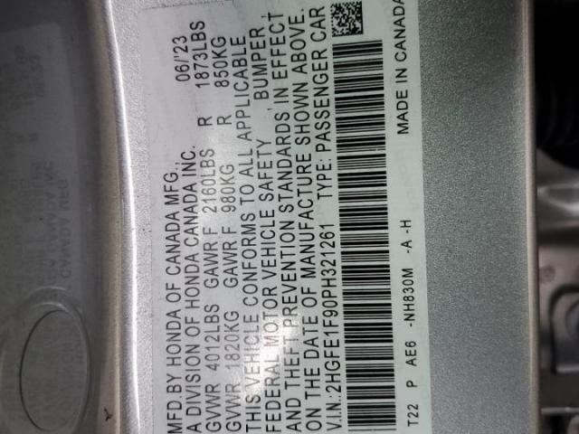 Honda Civic Touring Image 9