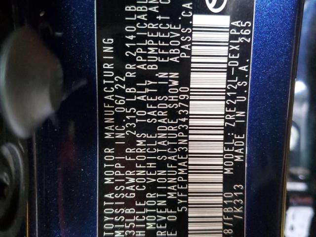 Toyota Corolla Le Image 12