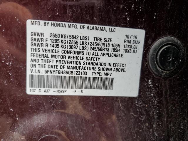 Honda Pilot Exl Image 11