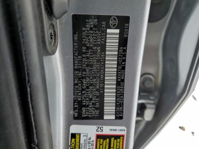 Toyota Camry L Image 13