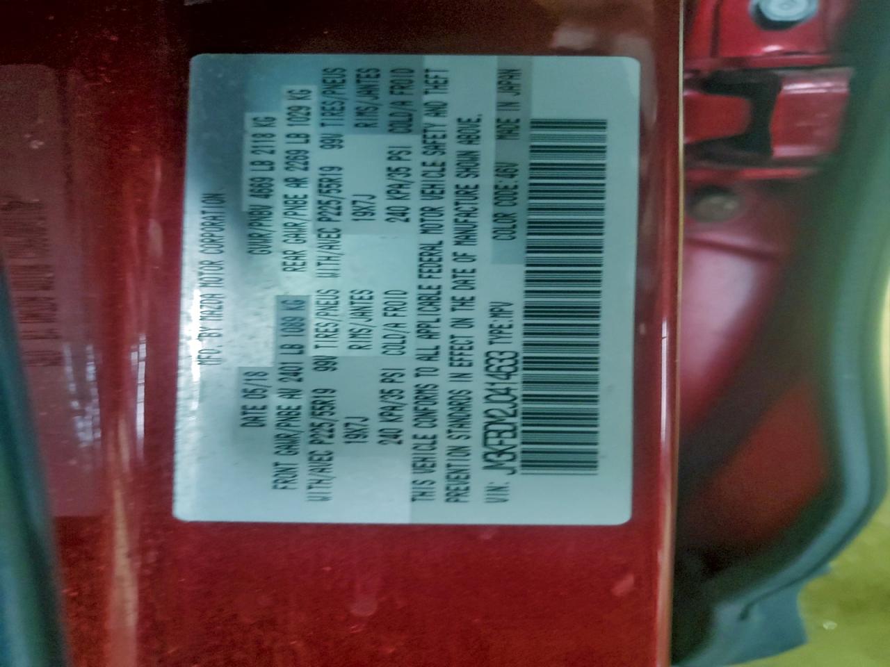 Mazda Cx Grand Touring Image 3