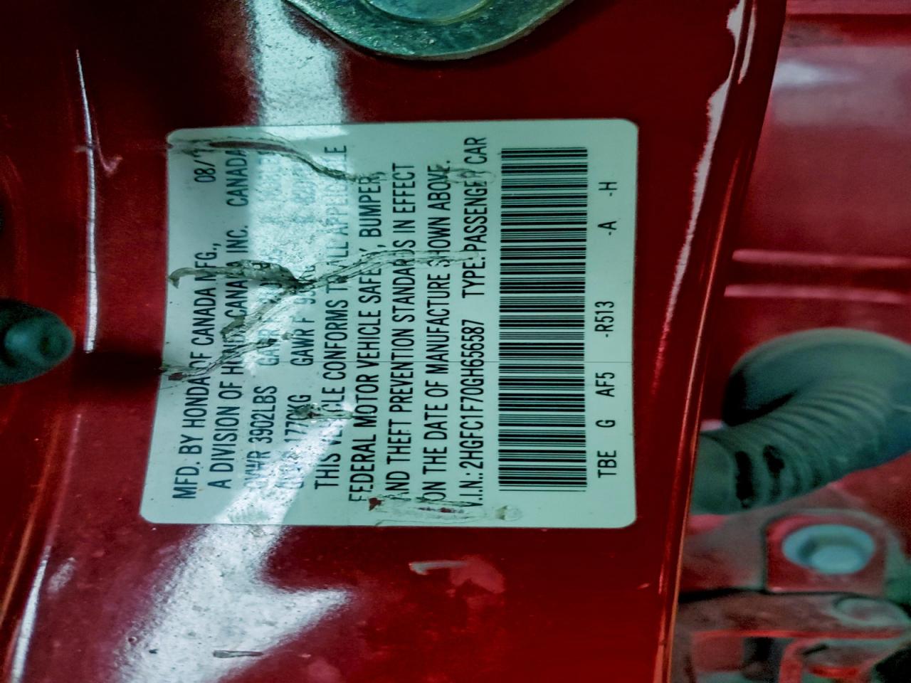 Honda Civic Exl Image 3