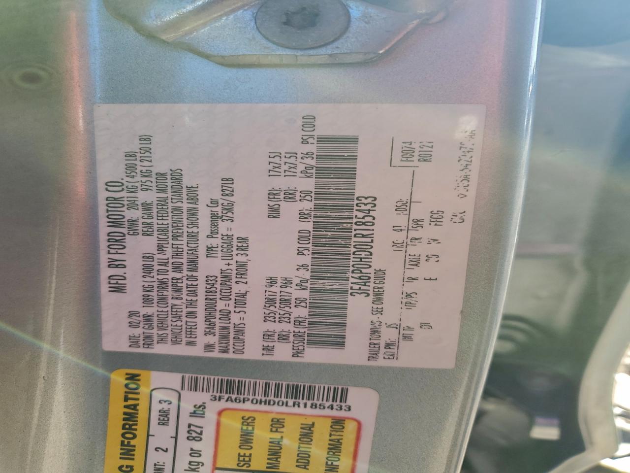 Ford Fusion Se Image 8