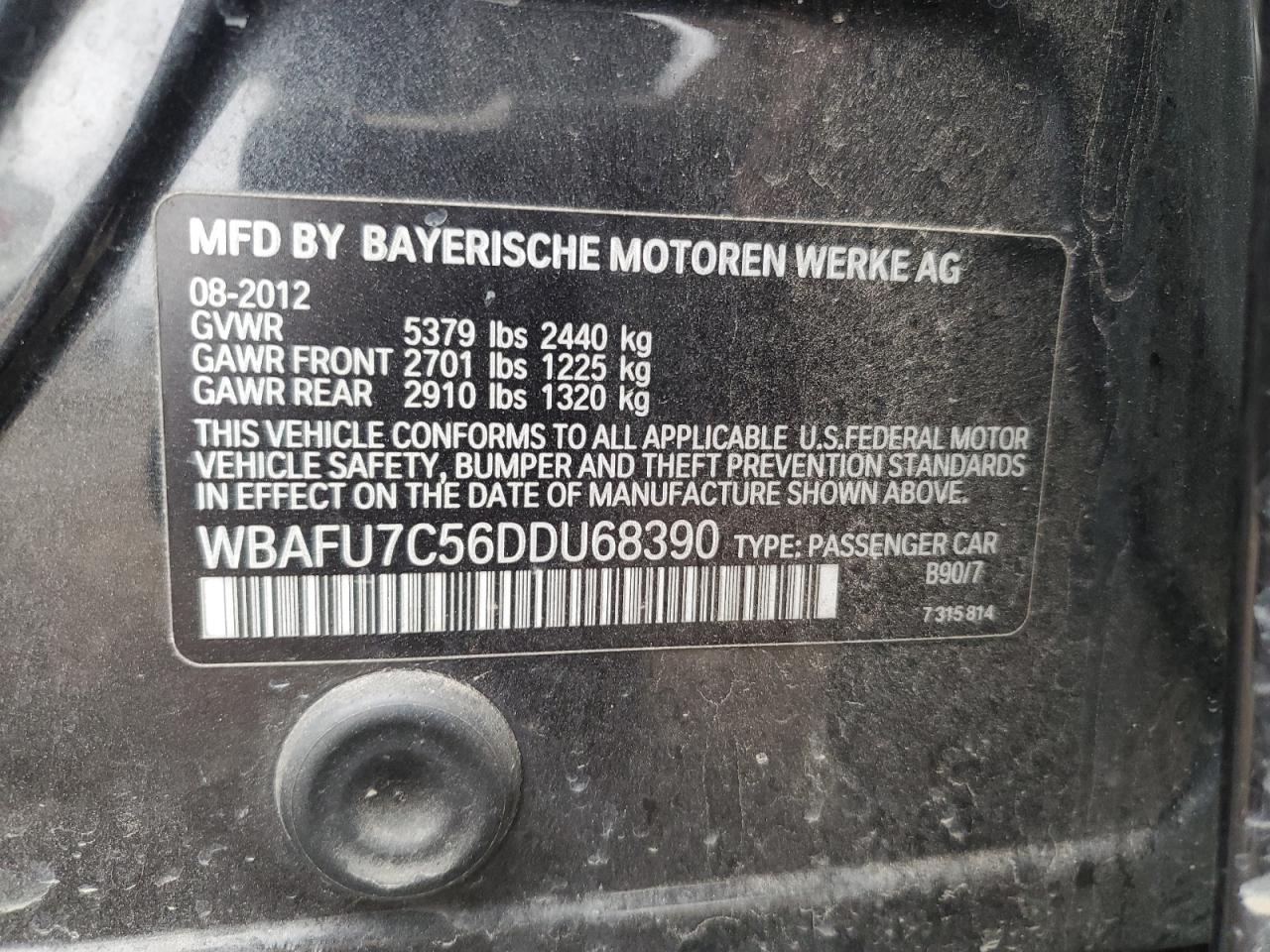 BMW 5 Series Xi Image 8