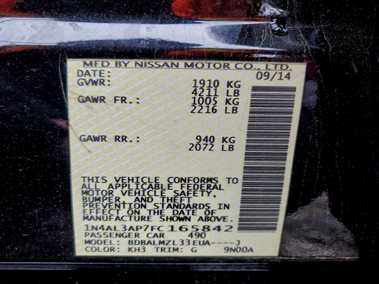 Nissan Altima 2.5 Image 11