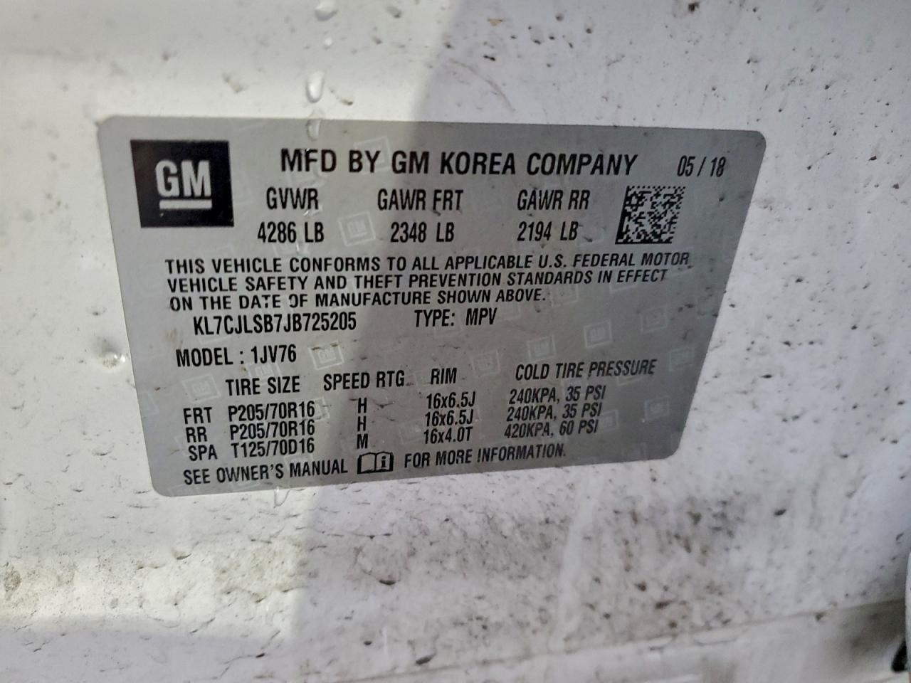 Chevrolet Trax 1lt Image 7