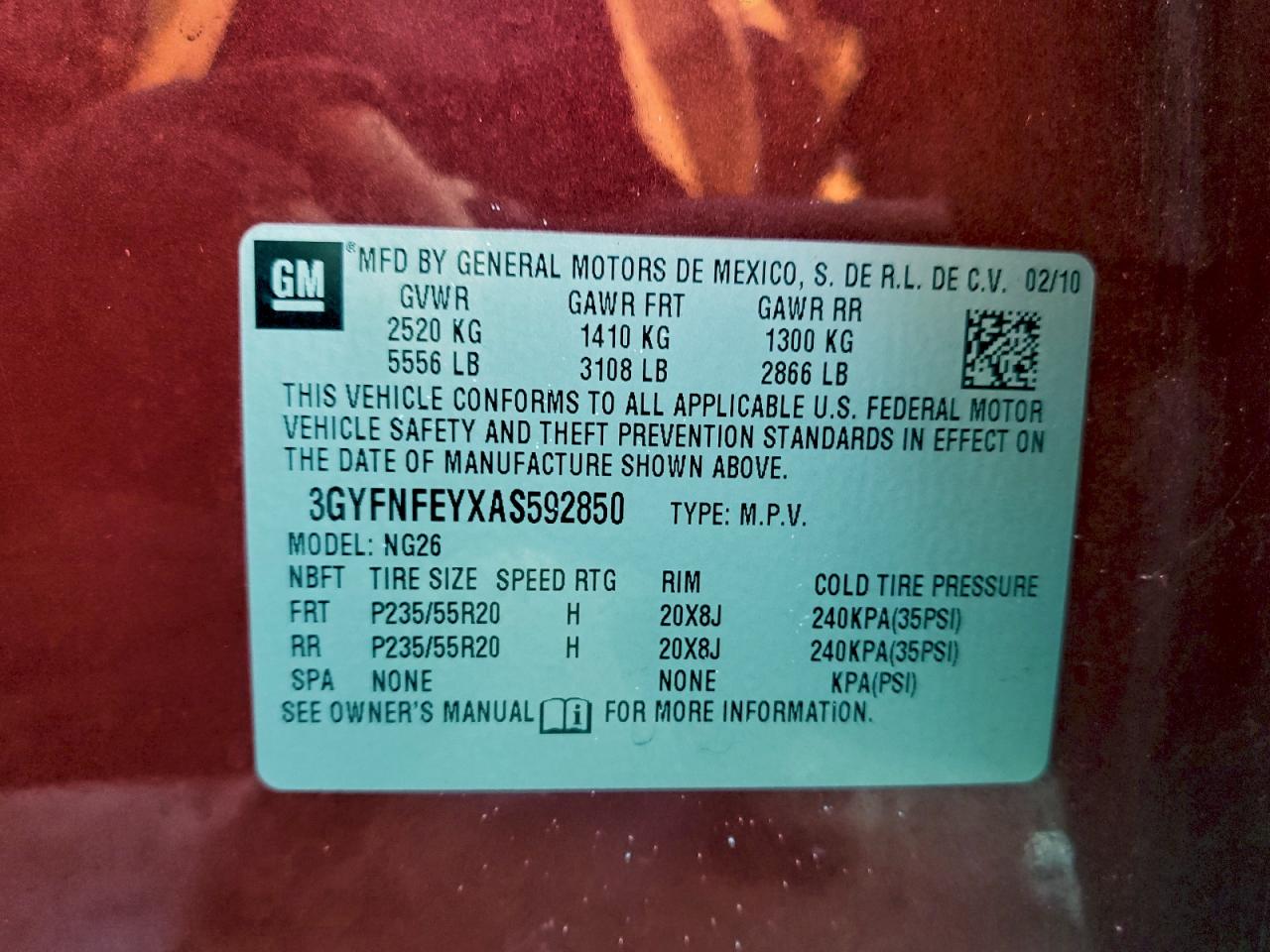 Cadillac SRX Premium Collection Image 13