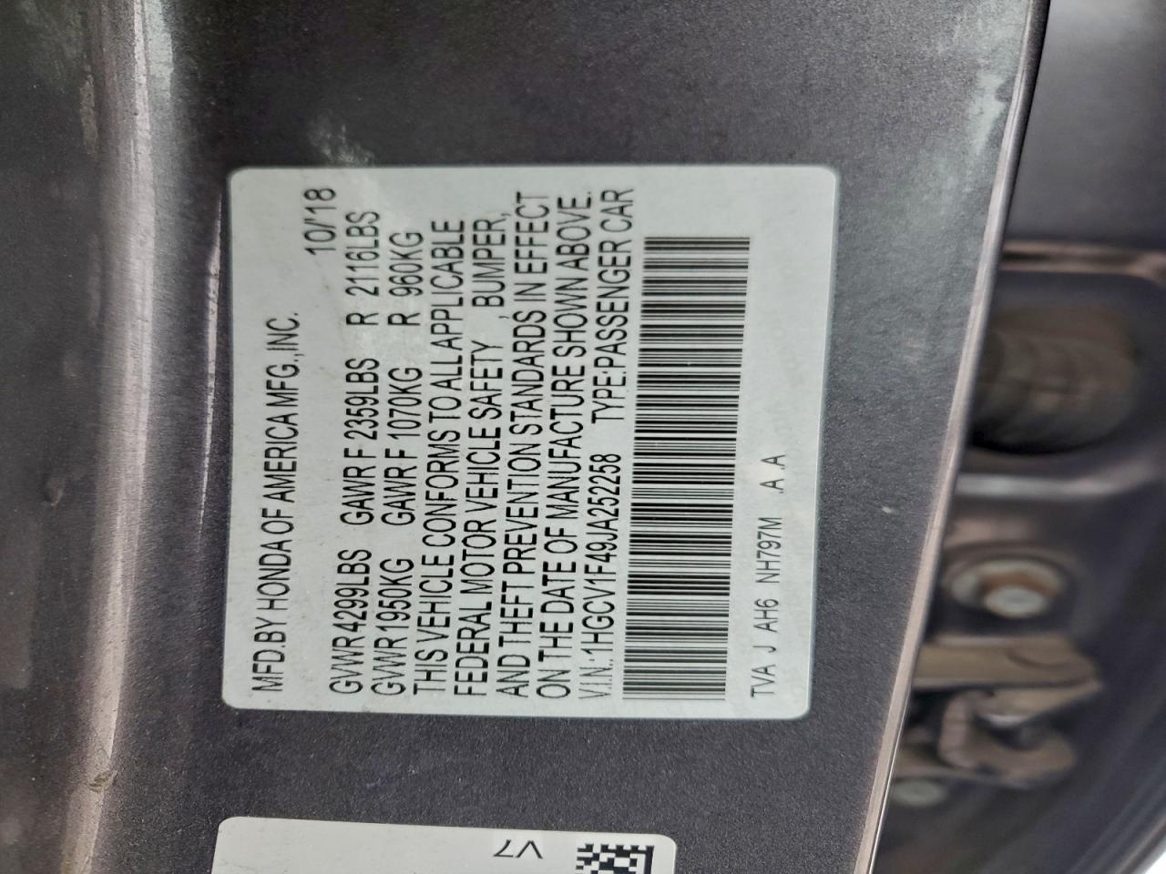 Honda Accord Ex Image 9