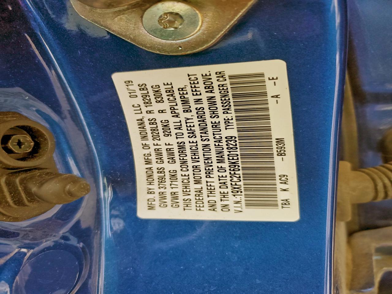 Honda Civic Lx Image 5