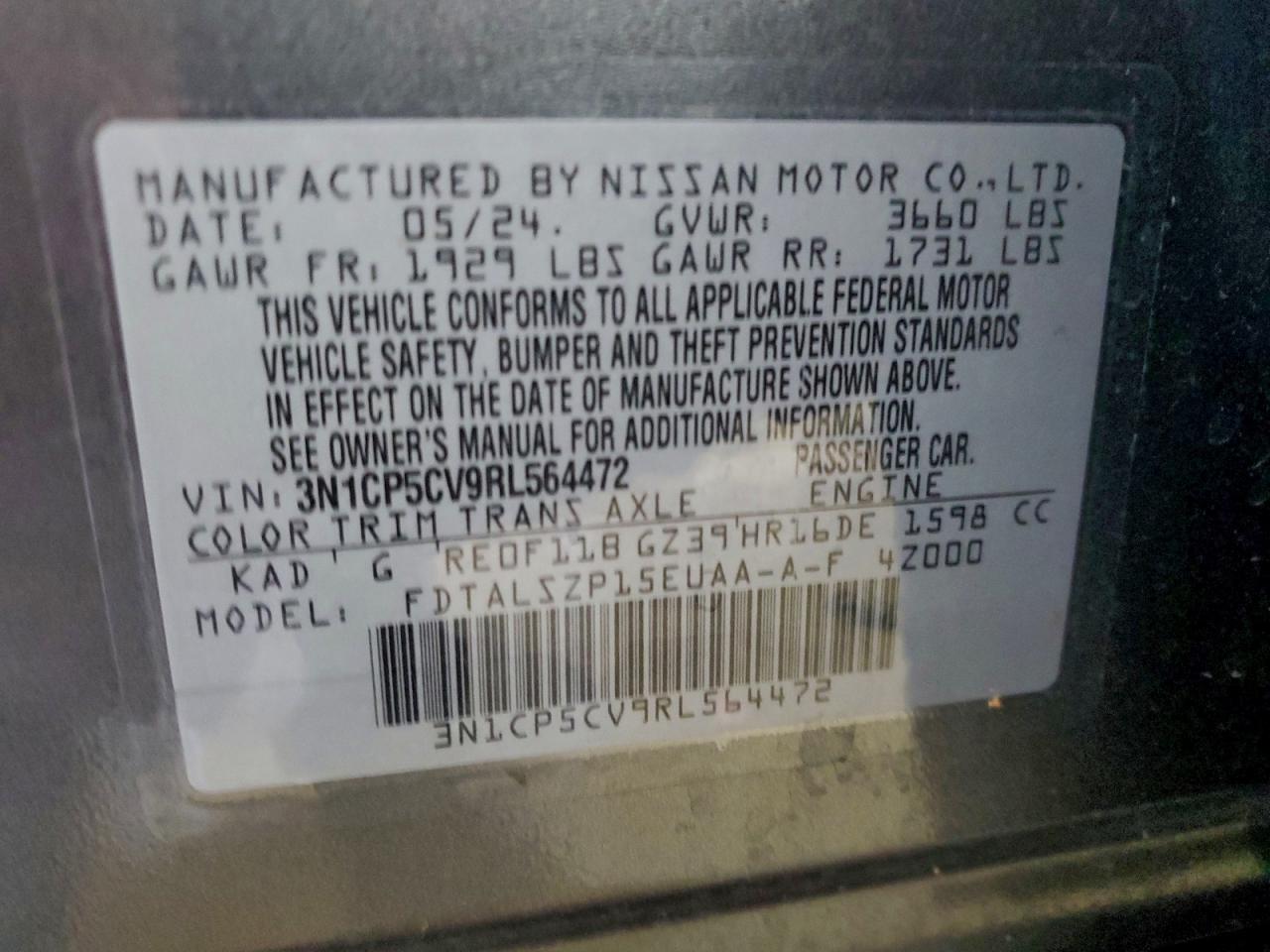 Nissan Kicks Sv Image 11