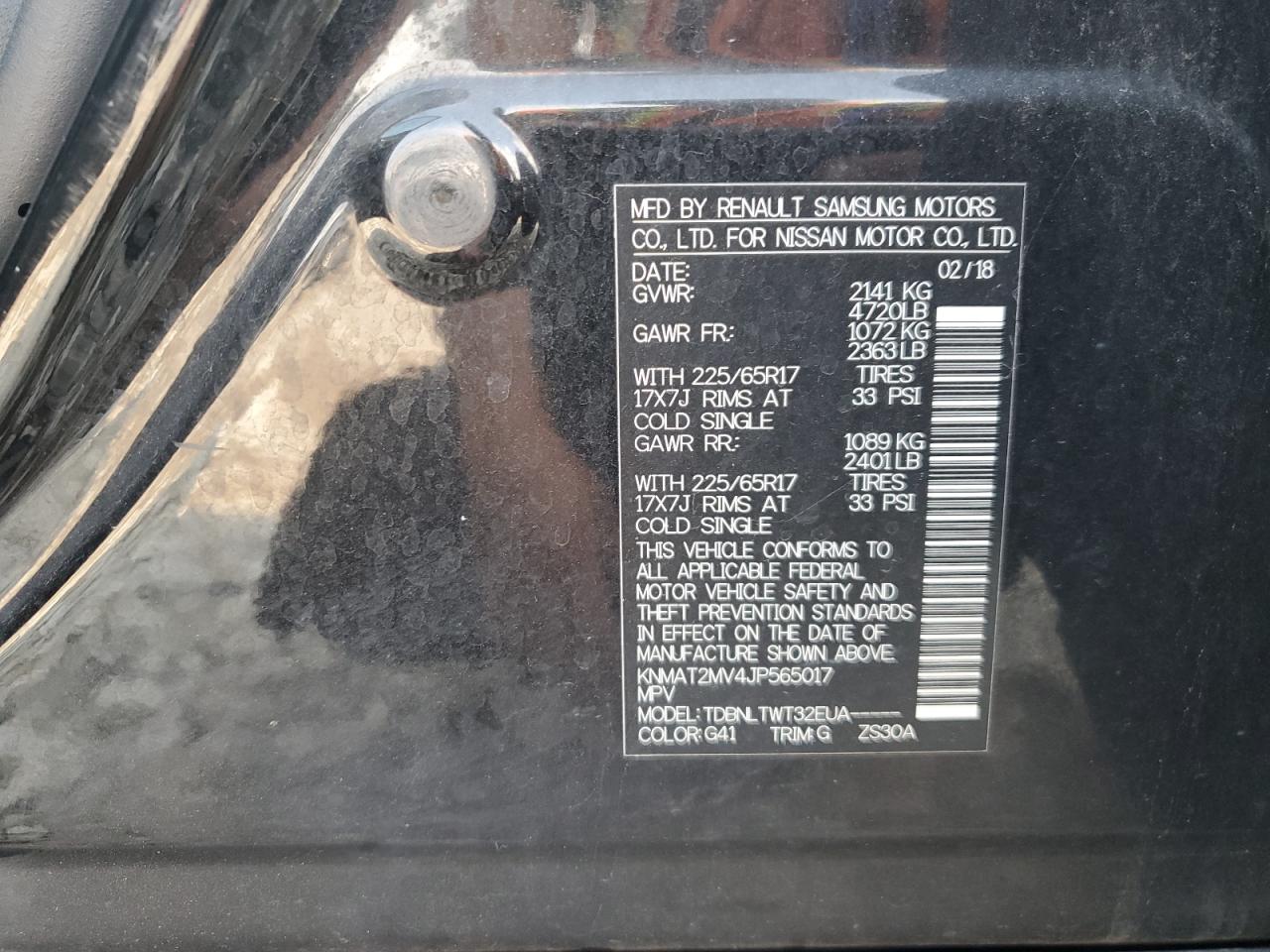 Nissan Rogue S Image 8